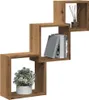 vidaXL Mensole da parete Artisan oak 68x15x68 cm Materiale Anteprima dell’immagine prodotto 8