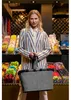 Reisenthel carrybag, Einkaufswagen, Grau, Polyester, Produktbild-Vorschau 2