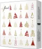20 Servietten Christmas Tree Doodles red - Moderne Produktbild-Vorschau 2