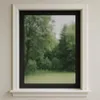 Moskitiera siatka na okno 150x130 z rzepem czarna mocna Podgląd zdjęcia produktu 3