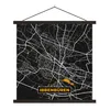 MuchoWow® Textilposter Stadtplan - Karte - Ibbenbüren - Produktbild-Vorschau 1