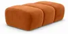 Kaiser Möbel Pouf modular, Veloursstoff Bluvel, Zimtfarbe, Produktbild-Vorschau 2