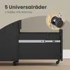 SONGMICS, mobilní úložný box, archivní skříň, kancelářská Náhled obrázku produktu 7