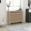 vidaXL Heizkörperverkleidung 112x19x81,5 cm MDF Produktbild-Vorschau 1
