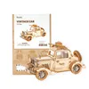 3D Holzpuzzle,Modellbausatz(165Stk,Vintage Auto)Holzbausatz Produktbild-Vorschau 1
