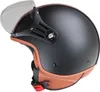 Casco moto Casco jet Casco scooter CMX Hazel nero opaco con Anteprima dell’immagine prodotto 3