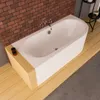 ECOLAM Badewanne 150x75 LINKS Avita Eckbadewanne mit Produktbild-Vorschau 2