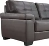 Ledersofa 2-Sitzer - Braun - HAZEL Produktbild-Vorschau 4