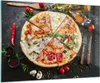 Bilder auf glas - Pizza Käse Tomaten - 100x70cm - Produktbild-Vorschau 1