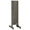 vidaXL Clôture de jardin Gris 150x80 cm Sapin massif Voir les images du produit 3
