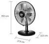 Unold 86817, Wentylator domowy z łopatkami, Czarny, Podgląd zdjęcia produktu 2