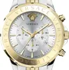 Versace VEV601623 Signature Chronograph silber gold Produktbild-Vorschau 2