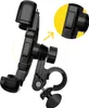 A close-up of a black bicycle phone holder. Produktbild-Vorschau