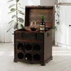 Weinregal im Kolonialstil Produktbild-Vorschau 6