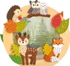 URSUS Diamond Painting Laternen-Bastelset WALDTIERE Produktbild-Vorschau 2