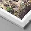 Gerahmtes Poster - Weißer Rahmen - Tiger Wild Baum - 70x50 Produktbild-Vorschau 2