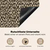 KitchenYeah© Herdabdeckplatte Pantherdruck - Schwarz - Produktbild-Vorschau 5