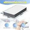 Clanmacy Matelas à ressorts ensachés Premium 7 zones Voir les images du produit 2