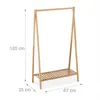 Appendiabiti in bambù da 67 cm con ripiano - Design Anteprima dell’immagine prodotto 4