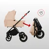 BabyLux® Kinderwagen 3in1 Set ROSSO, Beige Faltbar Leicht Produktbild-Vorschau 20