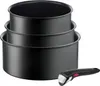 TEFAL Ingenio Ultimate - Zestaw 3 aluminiowych garnków ze Podgląd zdjęcia produktu 1