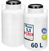 Garronda Set 2x 60 Liter Weithalsfass BPA-frei Futtertonne Produktbild-Vorschau 2