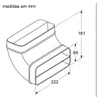 Bosch HEZ9VDSB2, Čierna, 222 mm, 161 mm, 1 kusov Náhľad obrázku produktu 4