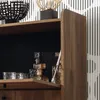 Barschrank in Eiche Nb. VAREDO-132 Wohnzimmer Möbel im Produktbild-Vorschau 2