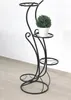 DanDiBo Kvetinové schody Kovový čierny 96 cm stojan na Náhľad obrázku produktu 1