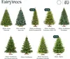 FairyTrees Albero di Natale artificiale 180cm Abete Anteprima dell’immagine prodotto 6
