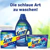 Advertising for laundry detergent products, including liquid gel, mega pearls, and power caps. Náhľad obrázku produktu