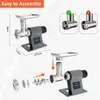 3200W Elektrischer Fleischwolf, 5 in1 Multi Küchenmaschine, Produktbild-Vorschau 11