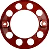 22,5" rot Vorderradabdeckung 10 Löcher universal Scania DAF Produktbild-Vorschau 2
