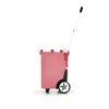 A pink reisenthel carrycruiser shopping trolley is shown against a white background. Produktbild-Vorschau