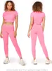Bellivalini Damen Lange Leggings Neon 80er Jahre für Sport Produktbild-Vorschau 2
