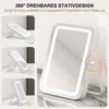 Kosmetické zrcátko COSTWAY 25x30 cm s paměťovou funkcí a Náhled obrázku produktu 6