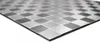 Mosaikfliese selbstklebend Aluminium silber metall metall Produktbild-Vorschau 3
