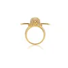 Goebel Aladdin Gold Scarabäus Ring, Disney, Käfer Ring, Anteprima dell’immagine prodotto 2