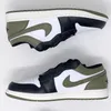 Nike Air Jordan 1 Low 'Olive Green' Black Sneaker Herren Produktbild-Vorschau 3