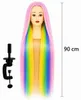 Główka głowa treningowa fryzjerska 90 cm Iza włos termiczny Podgląd zdjęcia produktu 11