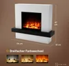 Glow Fire Elektrokamin 'Pandora' | LED Standkamin in weiss Produktbild-Vorschau 3