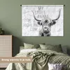 MuchoWow® Wandteppich Wandbehang Schottisches Hochlandrind Produktbild-Vorschau 4