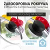 Sklenené veko KADAX, žiaruvzdorné, s plastovou rukoväťou Náhľad obrázku produktu 2