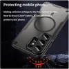Beschermhoes voor Samsung Galaxy S26 Ultra, mat zwart, met Productafbeelding-voorbeeld 5