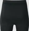 Close-up of the lower torso and upper thighs of black athletic wear. Produktbild-Vorschau