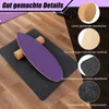 COSTWAY pedana di equilibrio in legno, pedana di Anteprima dell’immagine prodotto 5