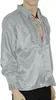 Rüschenhemd für Herren, silber Gr. S - XXL, Größe:S Produktbild-Vorschau 1