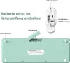 Tastatur Funktastatur mit Maus USB Grün Tastatur Bunt Maus Produktbild-Vorschau 8