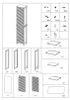 Colonna a 2 ante "Sicela" in bambù - 5 five simply smart Anteprima dell’immagine prodotto 21