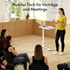 Table d'appoint FLEXISPOT réglable en hauteur, en forme de Voir les images du produit 11